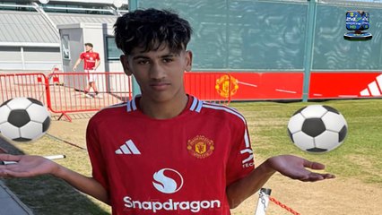 14-Year-Old Man United Sensation JJ Gabriel Scores Twice in History-Making Under-18 Debut