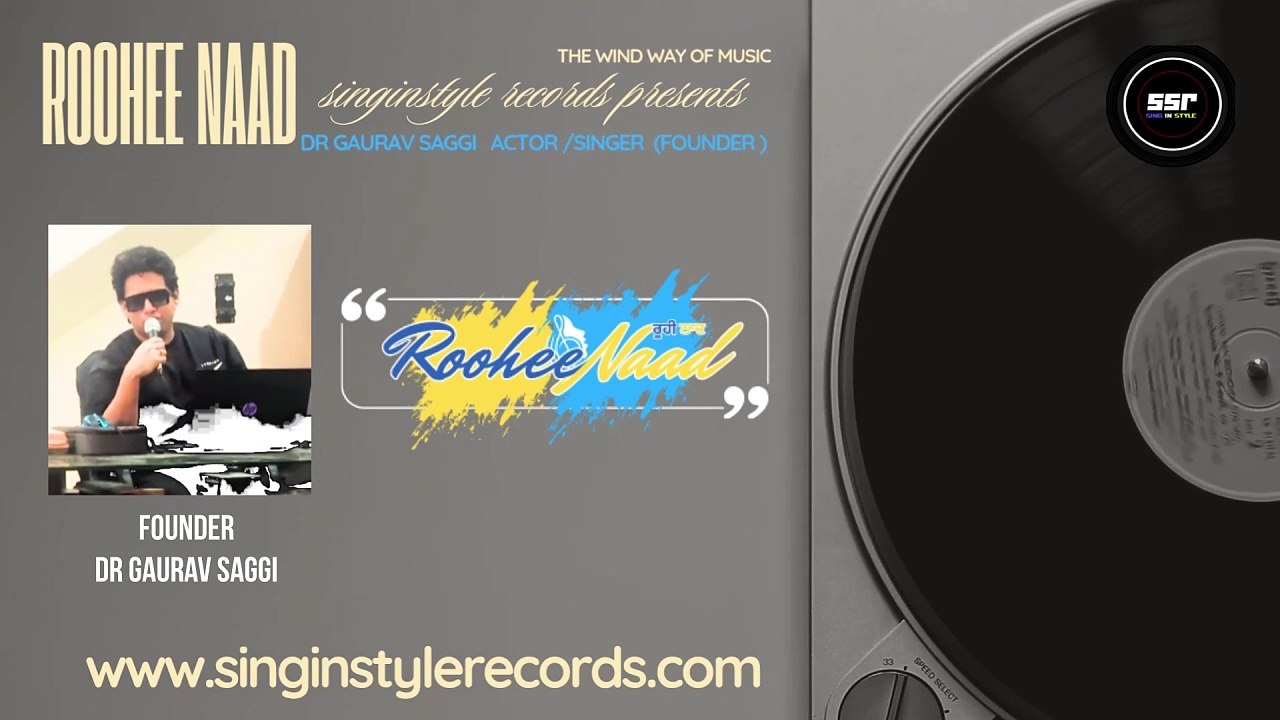 SINGINSTYLE RECORDS PRESENTS|| ROOHEENAAD|| GAURAV SAGGI||MESSAGE||2025||SINGINSTYLE RECORDS