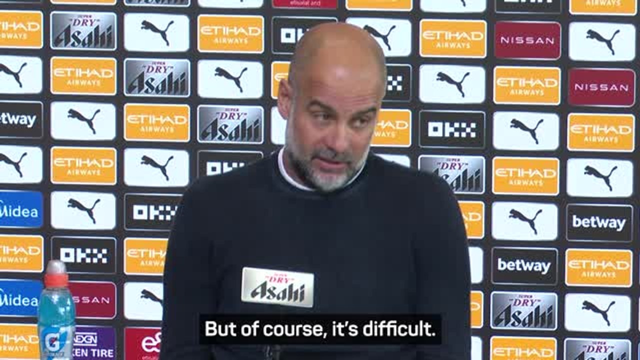 'Of course it will be difficult' to replace De Bruyne - Guardiola