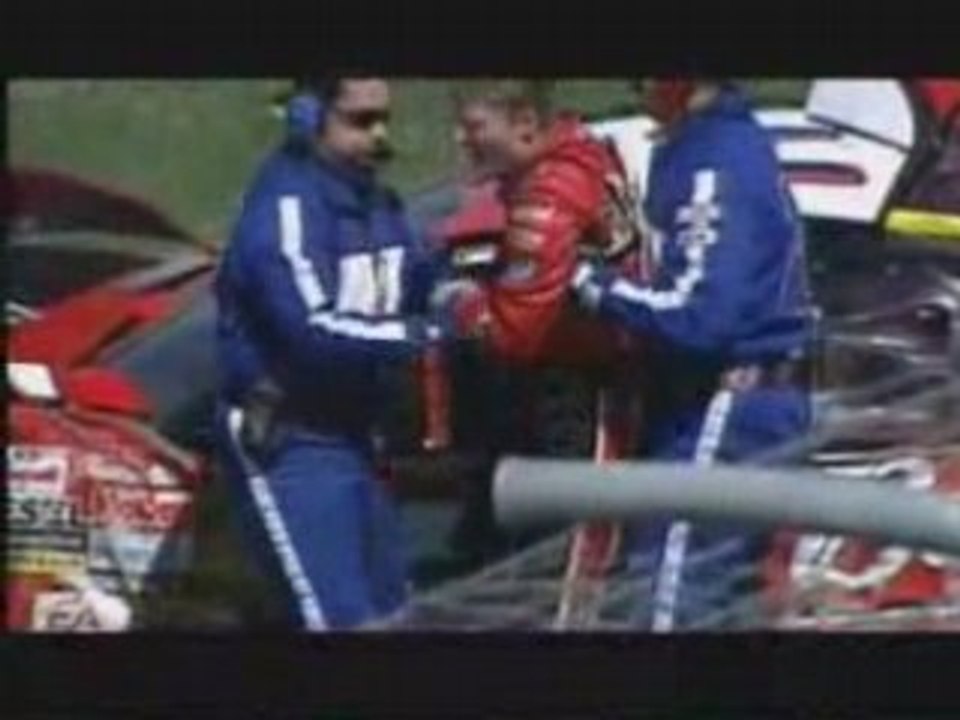2002 Dale Earnhardt Jr. crash at Fontana