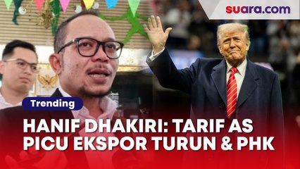 Ekspor Bisa Turun dan Berujung Badai PHK, Hanif Dhakiri: Tarif AS Alarm Serius, Pemerintah Harus...