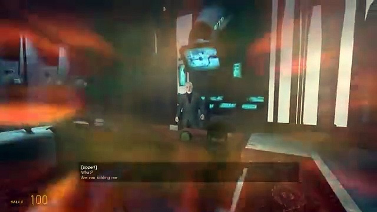 Half Life 2 but it has been Google Translated back and forth