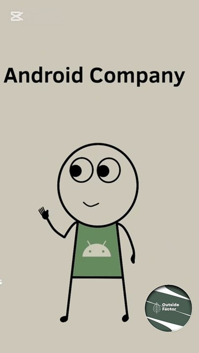 android vs Apple funny conversation😁   #OutsideFactor