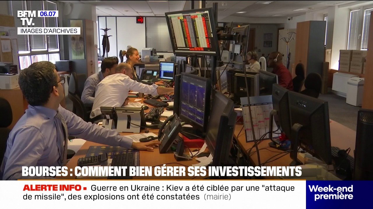 Bourses: comment bien gérer ses investissements...