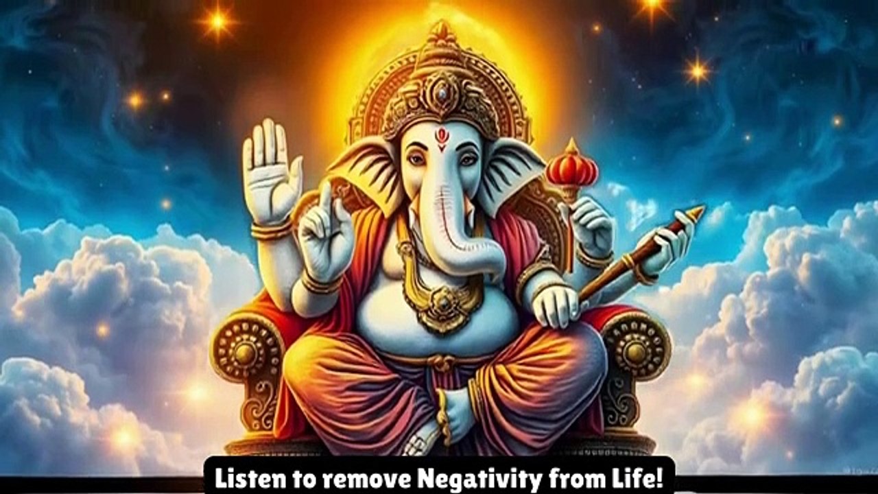 🙏🕉️ Shri Ganesh Mantra Chanting 'Om Pragya Namah' | Remove Negative Energy | Divine Vibes 🌺🔔✨