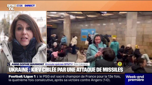 Attaque de missiles sur Kiev: le maire fait état de trois blessés dans un bilan provisoire