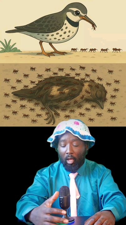 Qui mange qui, au final ? 🐦🐜  #vie #relation #sagesse #developpementpersonnel
