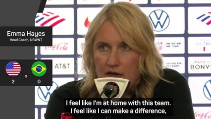 'Feel like I'm at home' - Hayes on first year as USWNT head coach
