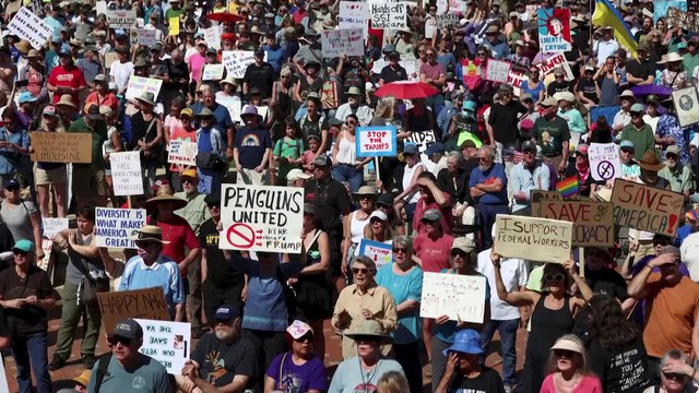 Anti-Trump ‘Hands Off!’ protests erupt across the US