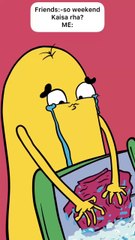 😩 Weekend Plans? Bas Room Me Rote Hue Guzar Gaya 😂 | Relatable AF #Shorts