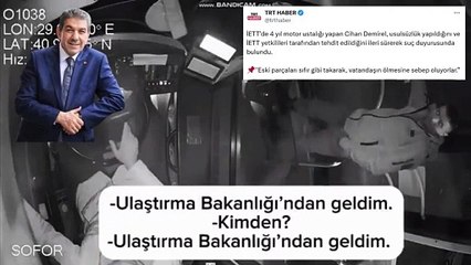 TRT’de iBB’yi suçlayan şahsın kumpas görüntüleri ortaya çıktı