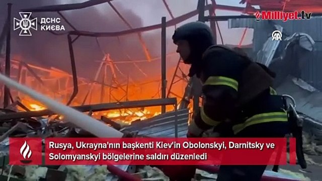 Rusya balistik füzeler fırlattı, Polonya'da savaş uçakları havalandı