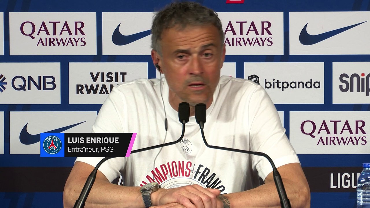 Luis Enrique : "Nous avons été exceptionnels cette saison"