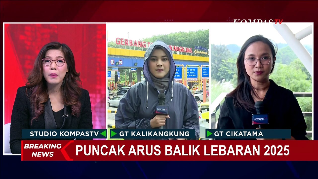 Pantauan Tol Cikampek Padat per 6 April Siang, One Way Berlaku di Puncak Arus Balik Lebaran