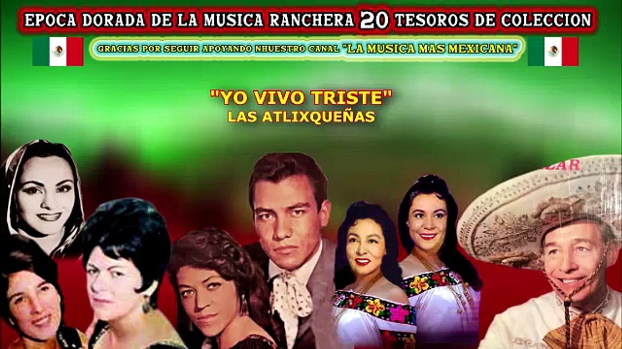 EPOCA DORADA DE LA MUSICA RANCHERA 20 TESOROS DE COLECCION - video ...