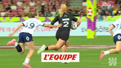 Les Bleues battues en demies - Rugby à 7 - Singapour