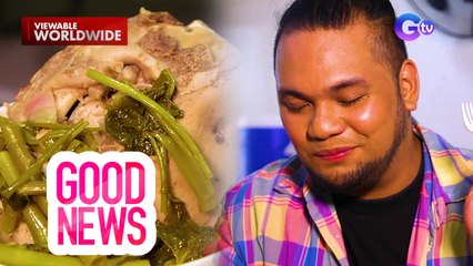 Food review ni Markybap sa dambuhalang sinigang na ulo sa Quiapo | Good News