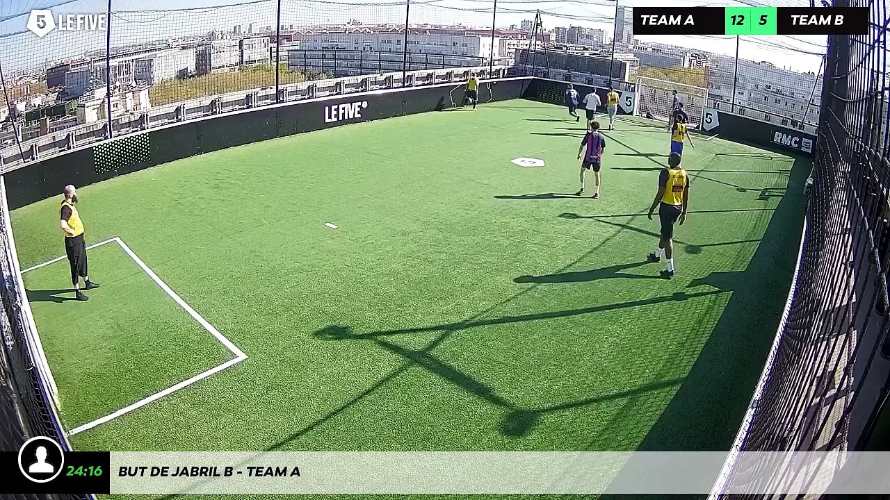 But de Jabril B - Team A