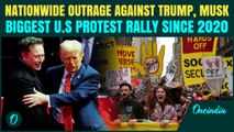 VIDEO: Massive ‘Hands Off’ Protests Erupt in All 50 U.S States Against Trump-Musk Policies