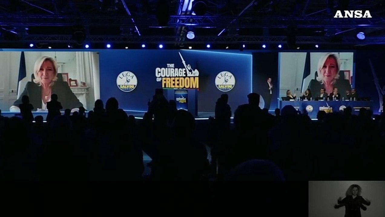 Congresso Lega, dopo Musk oggi in collegamento Marine Le Pen