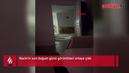 Narin’in son doğum günü görüntüleri ortaya çıktı