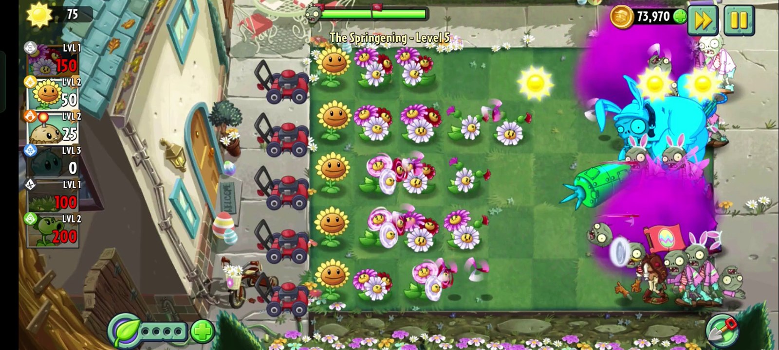 Zombie attack 2 versus Plant 🧟🧟🧟 zombie final destiny