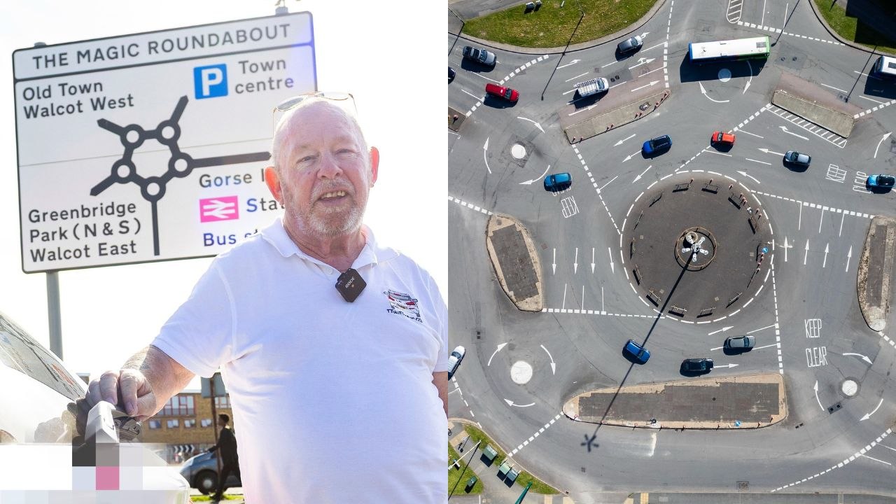 Driving instructors reveal secrets to tackling UK's most infamous roundabout