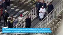 El Papa Francisco reaparece en la misa de la plaza de San Pedro