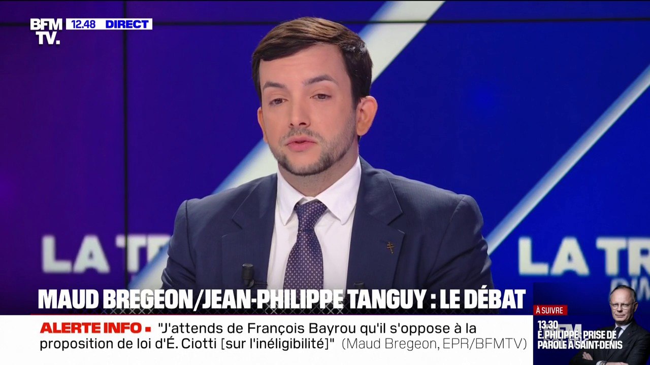 Gouvernement Bayrou: “Le chemin de la censure commence à être bien entamé”, avertit Jean-Philippe Tanguy (RN)