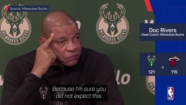 Rivers shocked by Bucks' performances without Lillard
