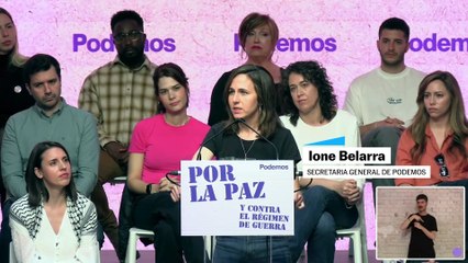 Ione Belarra insta a Irene Montero a ser la candidata de Podemos en las elecciones generales