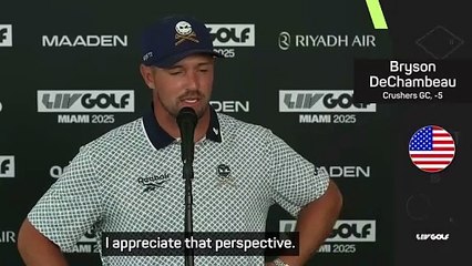 DeChambeau peaking just in time for The Masters