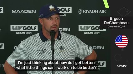 DeChambeau peaking just in time for The Masters