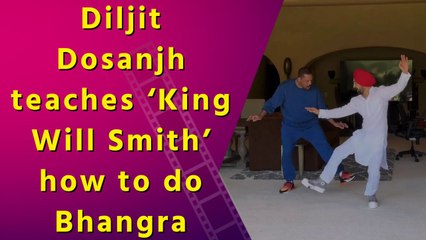 Diljit Dosanjh's Bhangra Bash with Will Smith, Video Goes Viral