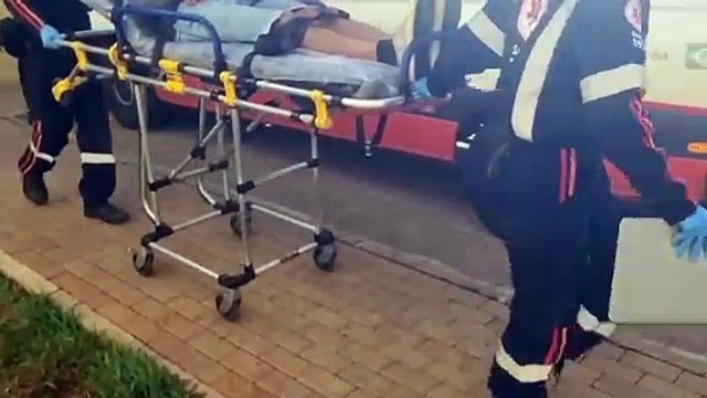Após ser preso, homem que agrediu companheira passa mal e é socorrido pelo Samu na Delegacia