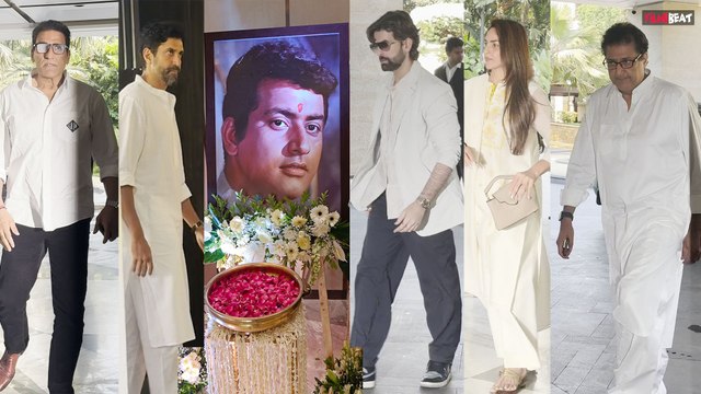 Manoj Kumar Prayer Meet: Bharat Kumar को श्रद्धांजलि देने उमड़ा Bollywood, पहुंचे ये Celebs
