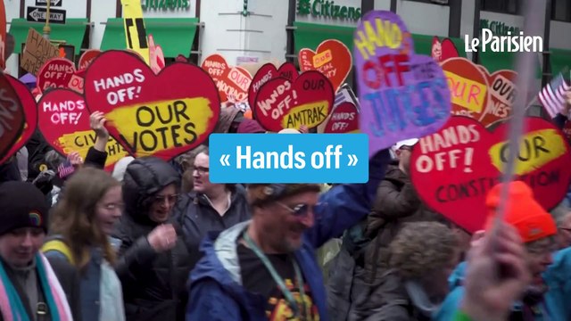 « Ils ne se soucient pas des gens » : des milliers de manifestants contre Trump et Musk aux États-Unis