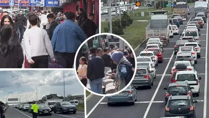 Tatilciler İstanbul’a dönüyor: Kara yollarında ve otogarda yoğunluk oluştu