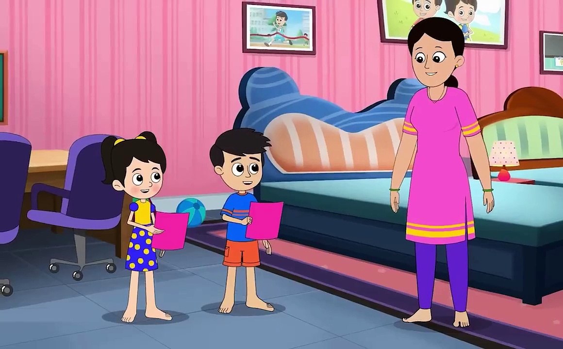 Exam Day Routine - English Cartoon