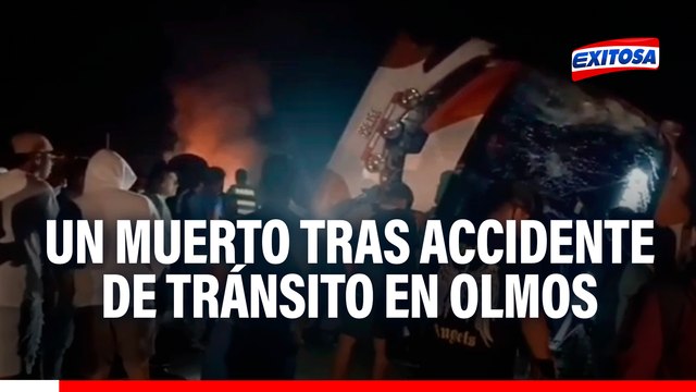 Un muerto y varios heridos deja accidente de tránsito en Olmos