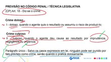 35 Tipo Culposo - Parte I