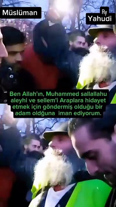 Müslüman gençten Yahudi Din Adamına ezber bozan cevap: 'Hz. Muhammed tüm insanlığa gönderildi'