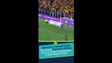 Saudi Pro League - Benzema arrache le nul dans les arrêts de jeu dans le derby contre Al-Ahli