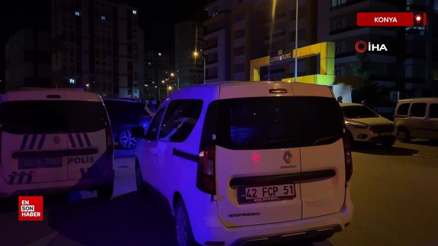 Konya'da site sakinini öldüren site görevlisi tutuklandı