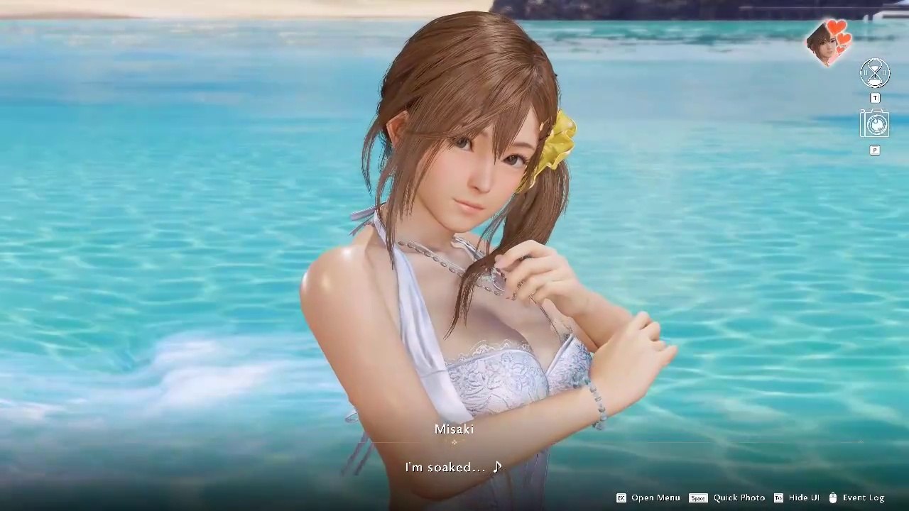 water fight with misaki Venus Vacation PRISM DEAD OR ALIVE Xtreme