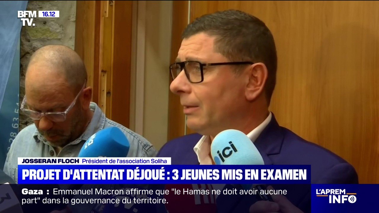 Attentat déjoué dans le nord: "Dès octobre 2024, nos services l'ont signalé au parquet pour des postures qui portaient à la radicalisation", indique le président de l'association qui gère le foyer où était placé un des jeunes