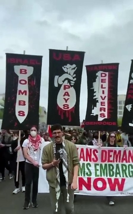 🇵🇸 Students in Texas rise for justice! United voices echo through the streets in solidarity with Palestine. The movement grows stronger every day. #TexasForPalestine #FreePalestine #StandWithGaza