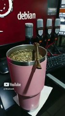 comenzando el día en una mañana fría aquí en Tijuana domingo 5 de la mañana yerba mate Saluta