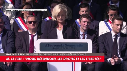 Marine Le Pen : «Dans tous les pays européens, les dirigeants des partis nationaux sont poursuivis»