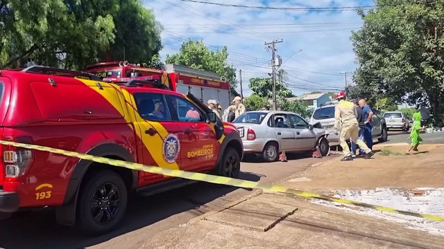 Grave acidente mobiliza várias equipes do Corpo de Bombeiros no Floresta